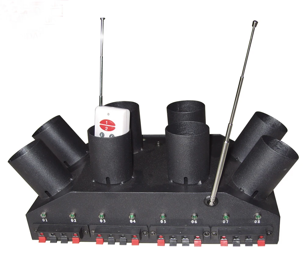 thumbnail image 2 of BILUSOCN 10 Cue Wireless Fireworks Firing System – Cold Firework Fountain Remote Control 2 of 4