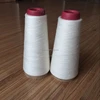 ring polyester spun yarn virgin autocone waxed optical white virgin and recycle