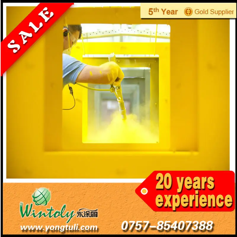 Powder coating spray paint
