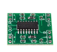 

Taidacent Volume Control USB DC 5V 2x3W Mini Digital Power Class D Audio headphone Amp Amplifier Circuit Board PAM8403