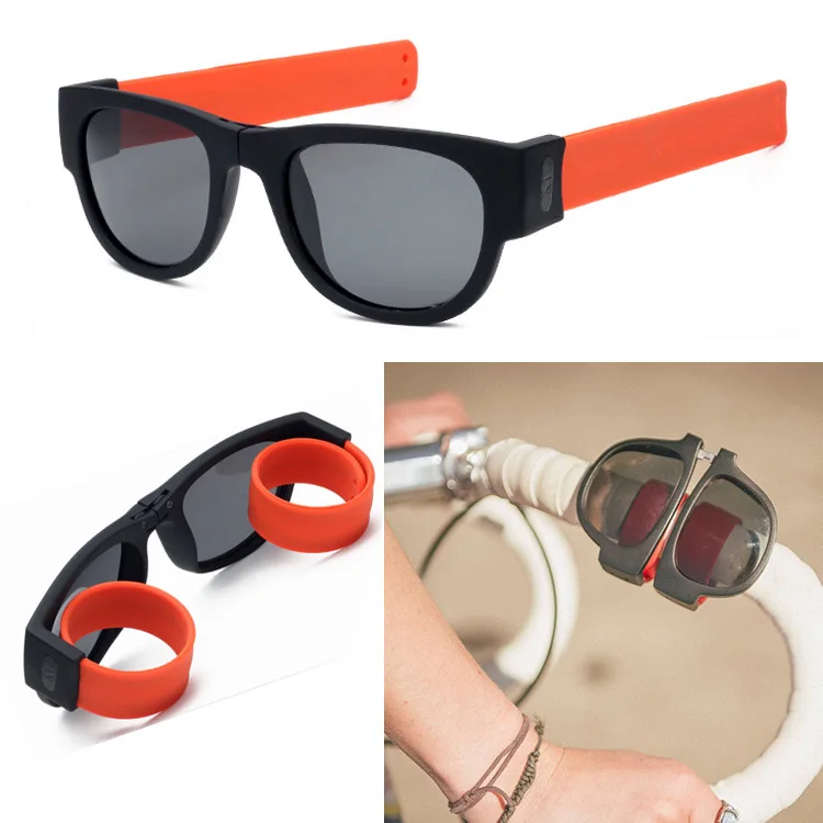 Novelty Folding Rubber Snap Arms Sunglasses Buy Custom Rubber