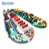 Military Fun Inflatable Interactive Obstacle Course, Inflatable Sport Amusement Equipment For Sale