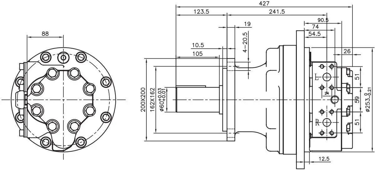 Hydraulic motor для подъемника схема подключения