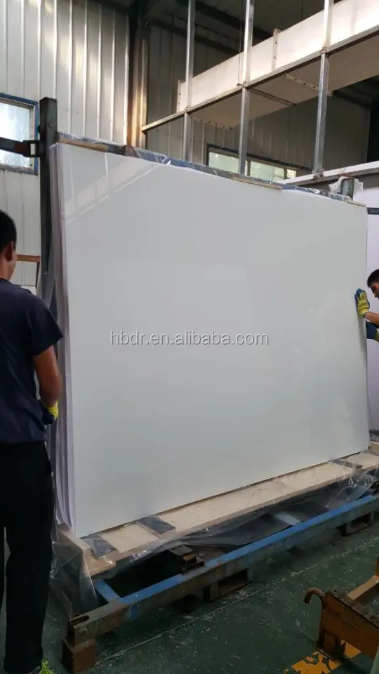 5mm 6mm 8mm Tempered White Painted Glass For Kitchen Cabinets