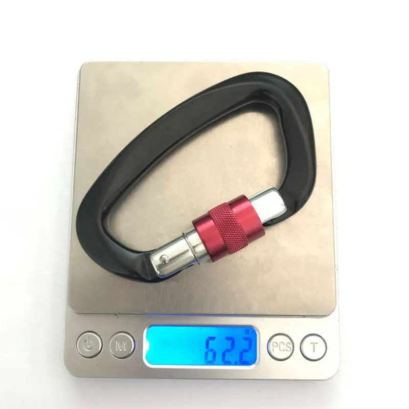 BT-AF-812 Best Quality Promotional Karabiner Aluminum Climbing Locking 25KN Climbing Carabiner Karabiner