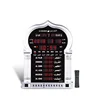 Mosque digital prayer time islamic azan clock al harameen azan clock