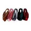 Wholesale Soft make up headband velvet twisted head wrap