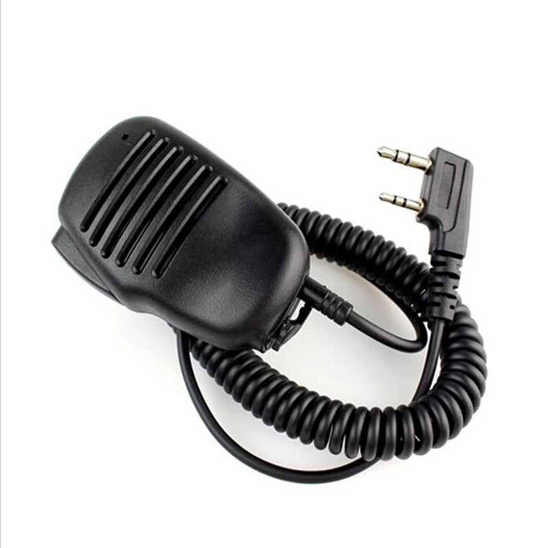 

2 Pin Mini PTT Walkie Talkie Accessories For Baofeng UV5R 888S For TYT HYT Radio Speaker MIC, N/a