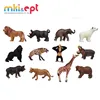 12 Piece Wildlife Animals Action Figure Realistic Wild Animal Set Toy