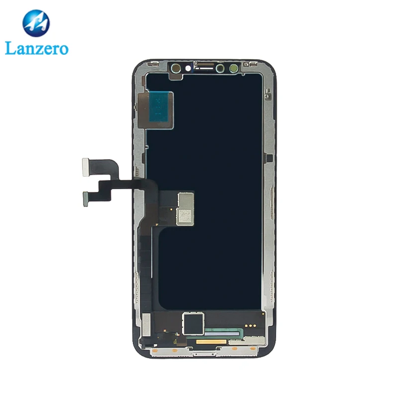 

Wholesale Mobile Phone LCD Screen For IPhone X LCD Touch Screen X Display Digitizer Complete, Black