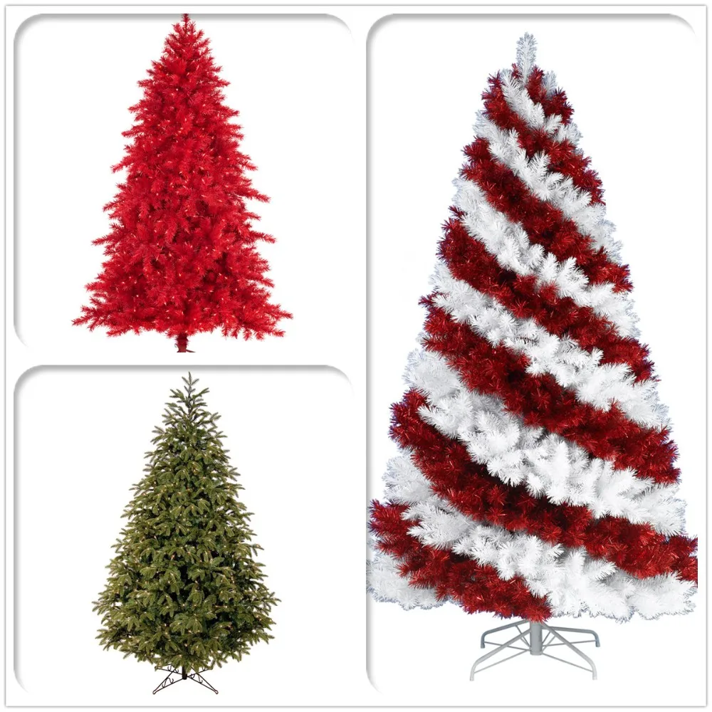 Pe&pvc Materials Giant Artificial Led Light Christmas Tree Buy