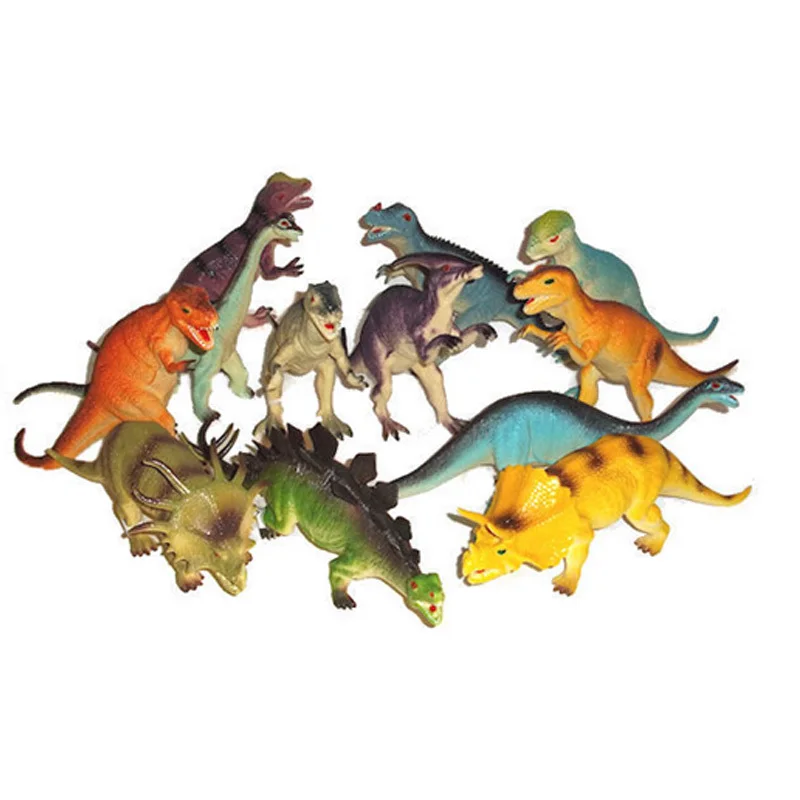 mini plastic dinosaurs