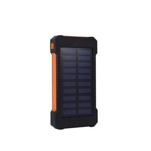 20000mAh Waterproof Solar Power Bank Mobile Phones