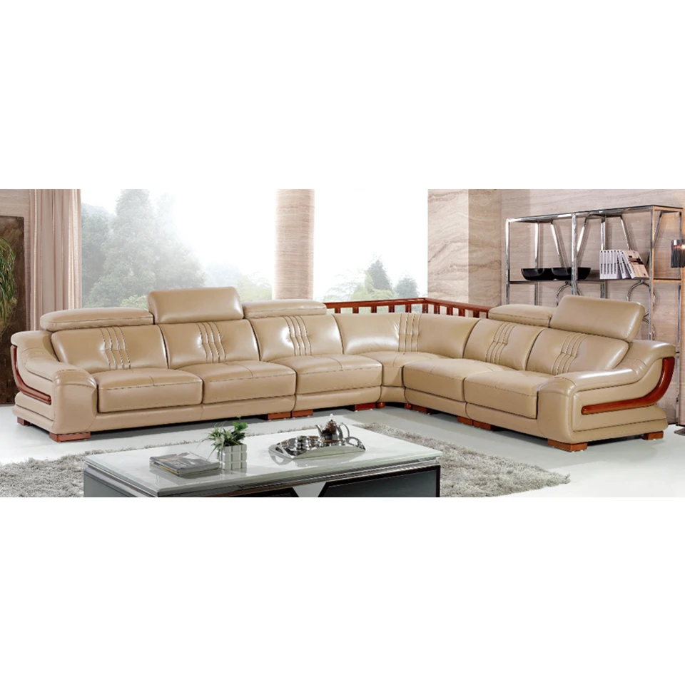 Whole Chinese Sofa Designs Online Best 6818 Restaurants Furniture American Style Relaxin 1 2 3 Living Room L Shape