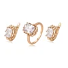64607 Wholesale factory free jewelry sample refined jewelry set for women ring and earrings