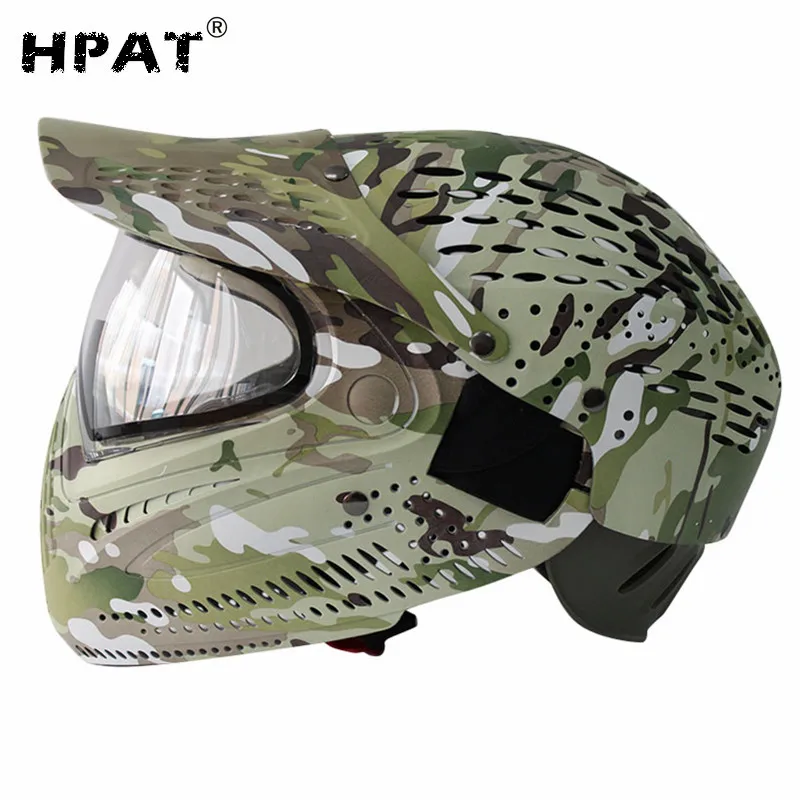 Camo Full Cover Paintball Mask Goggle With Dye I4 Thermal Lens Buy