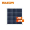 Mono & Poly 12V PV Solar Panels 5w 10w 20w 30w 40w 50w 60 Wp 70w 80Wp 90 w 100 Watt