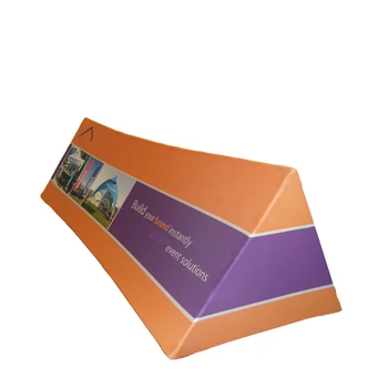 Outdoor All Sides Big Size Triangle Banner With Carry Bag A Frame