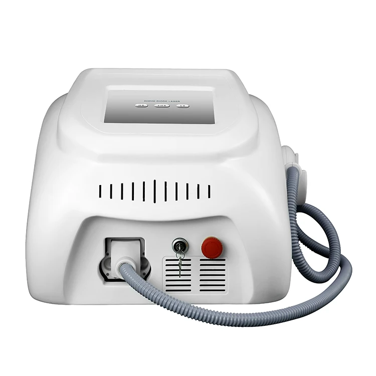 

Portable 808nm diode laser hair removal machine for all skin types, White