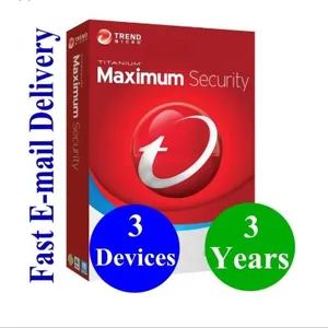 Trend Micro Maximum Security 3 PC Digital Key