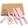 utility stainless steel knife Set ceramic peeler 5pcs Kitchen ware kitchen knife set