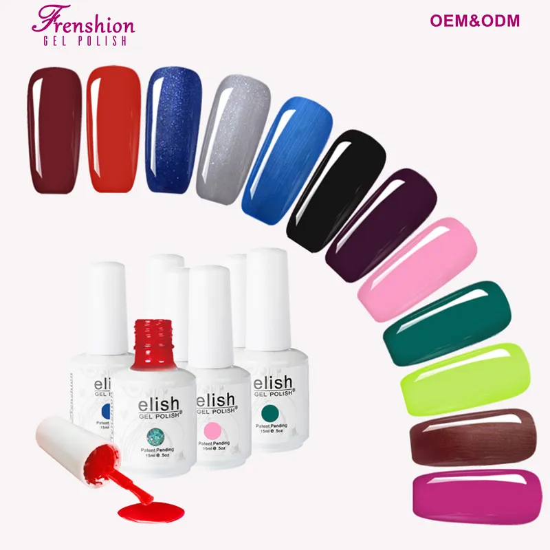 China Factory Cheap Custom Your Logo Soak Off Gel Nail Colors Manufacturer Private Label Gel Nail Polish OEM