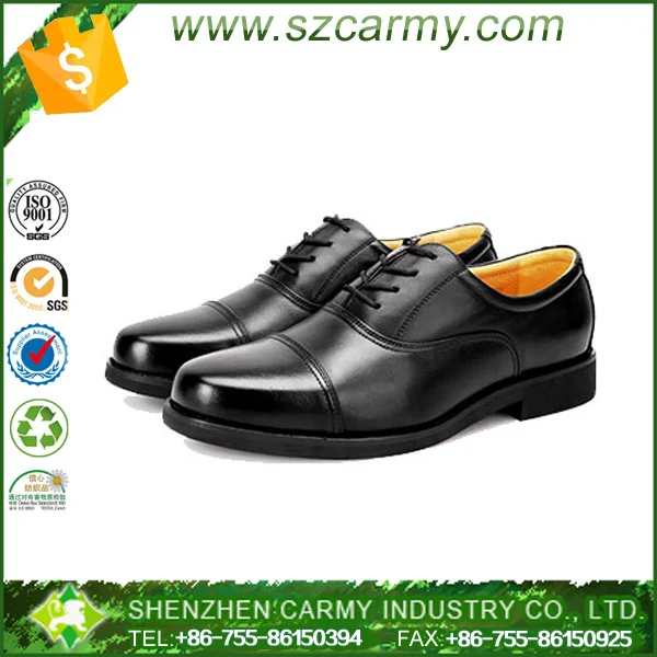 Product from China: Military officer black lace-up shoes men genuine
cow leather upper with breathable lining