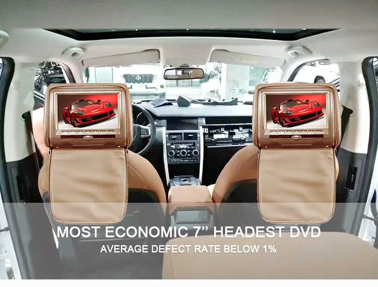 Hot Sale 7 Inch Car Tv Monitor Headrest Pillow Buy Car Tv Monitor