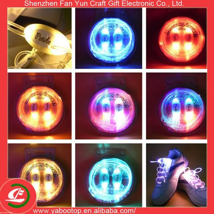 Magnetic Night Light Shoe Lace Led Light Up Shoelaces With Multicolor ...