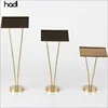 Party table decoration new table number sign stands malaysia , luxury table number holder gold for sale