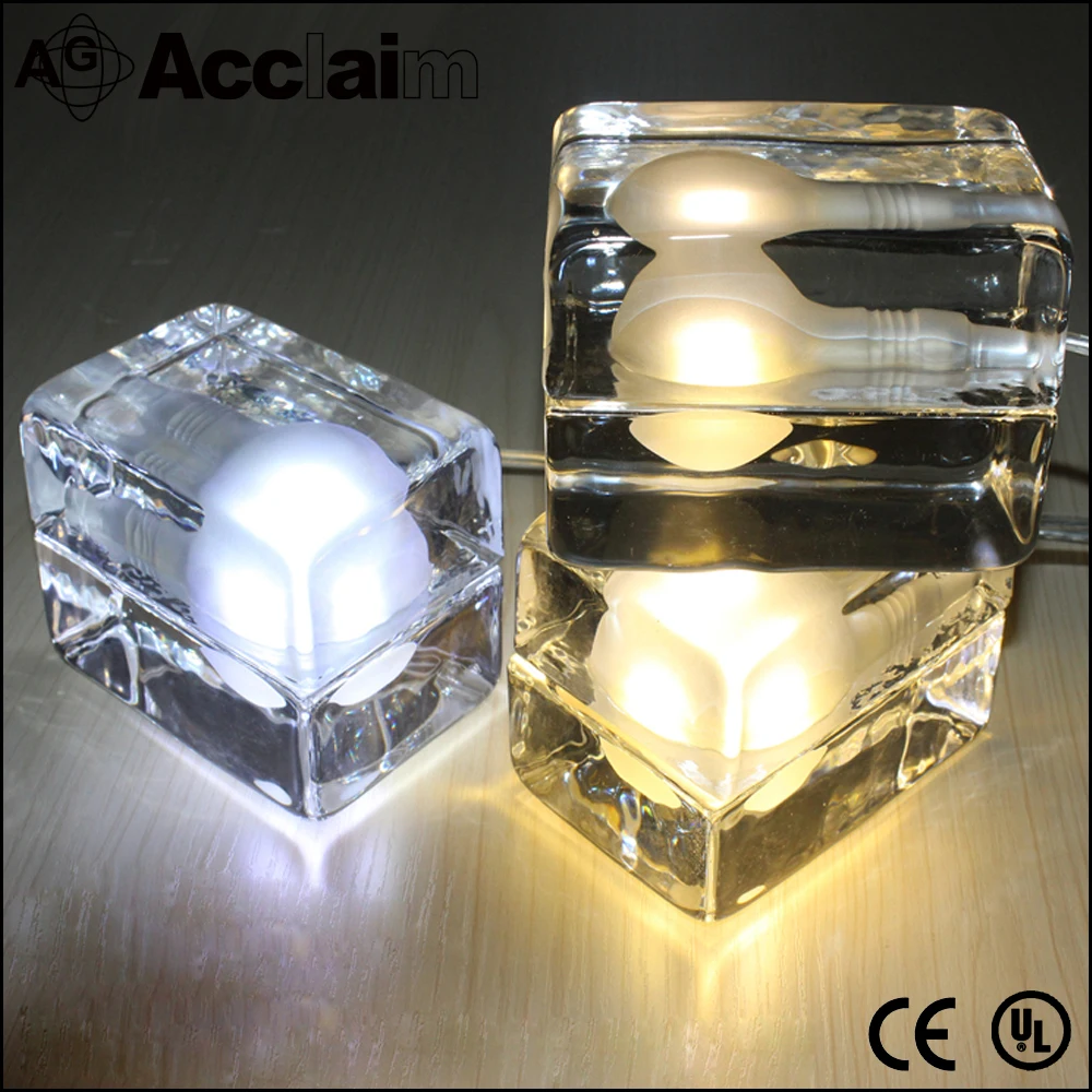 Européenne nouveau design creative cristal lampe de table en verre ...