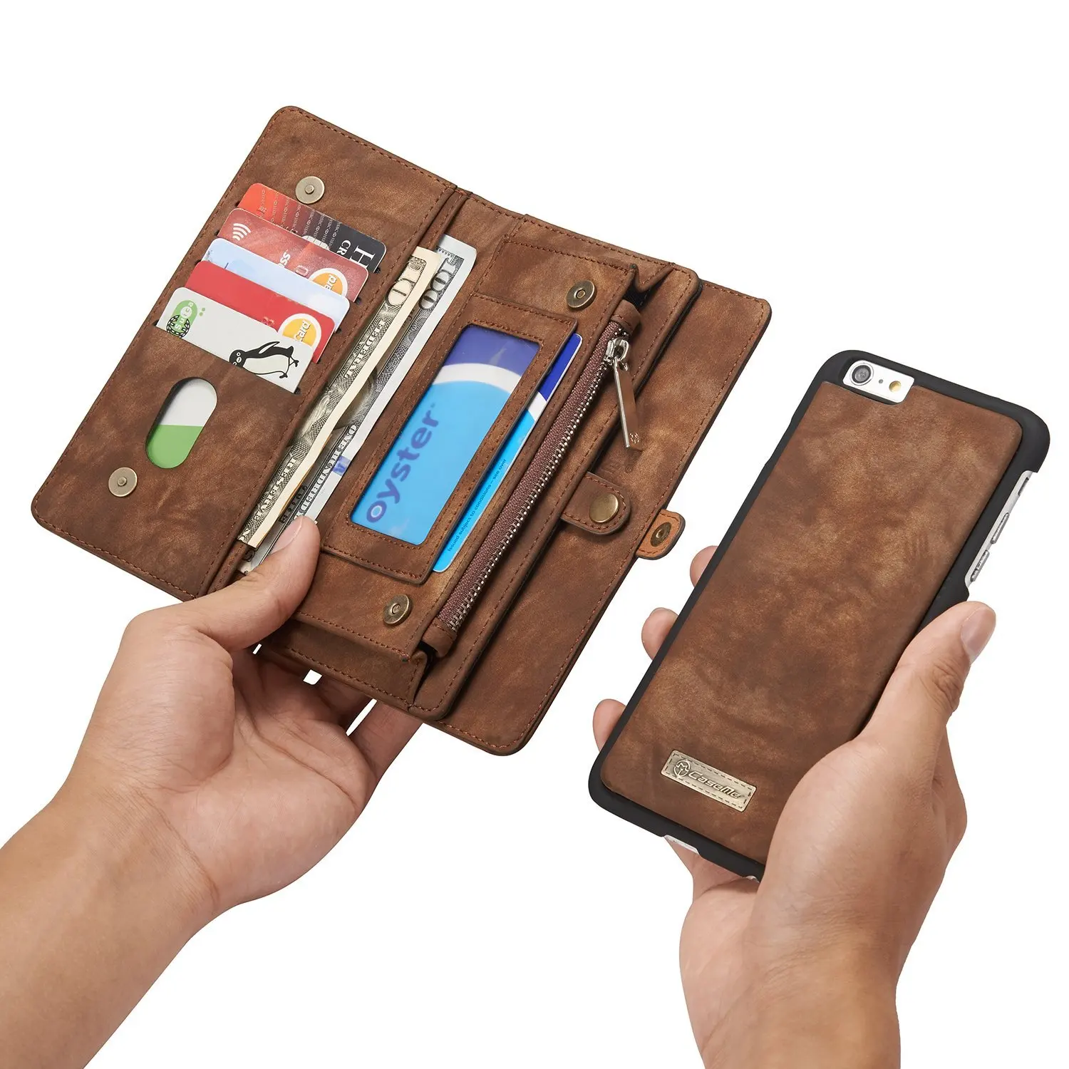 Back and wallet. Back and wallet