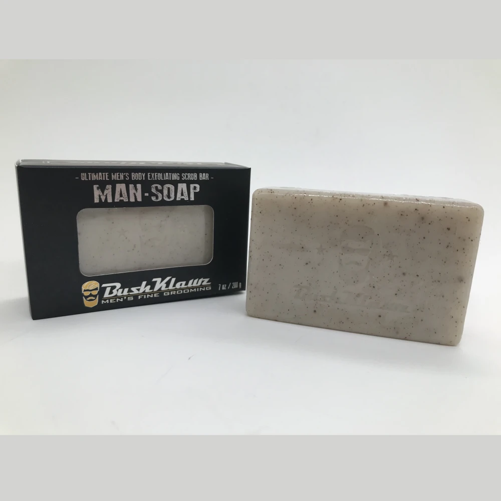 

Ultimate Men's Soap Body Exfoliating Scrub Bar Beard Soap For Wash