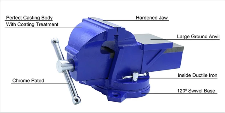 Private Label High Quality Bench Vise Manufacturer - Buy Private Label ...