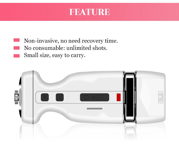 Portable mini ultrasound and cavitation slimming machine