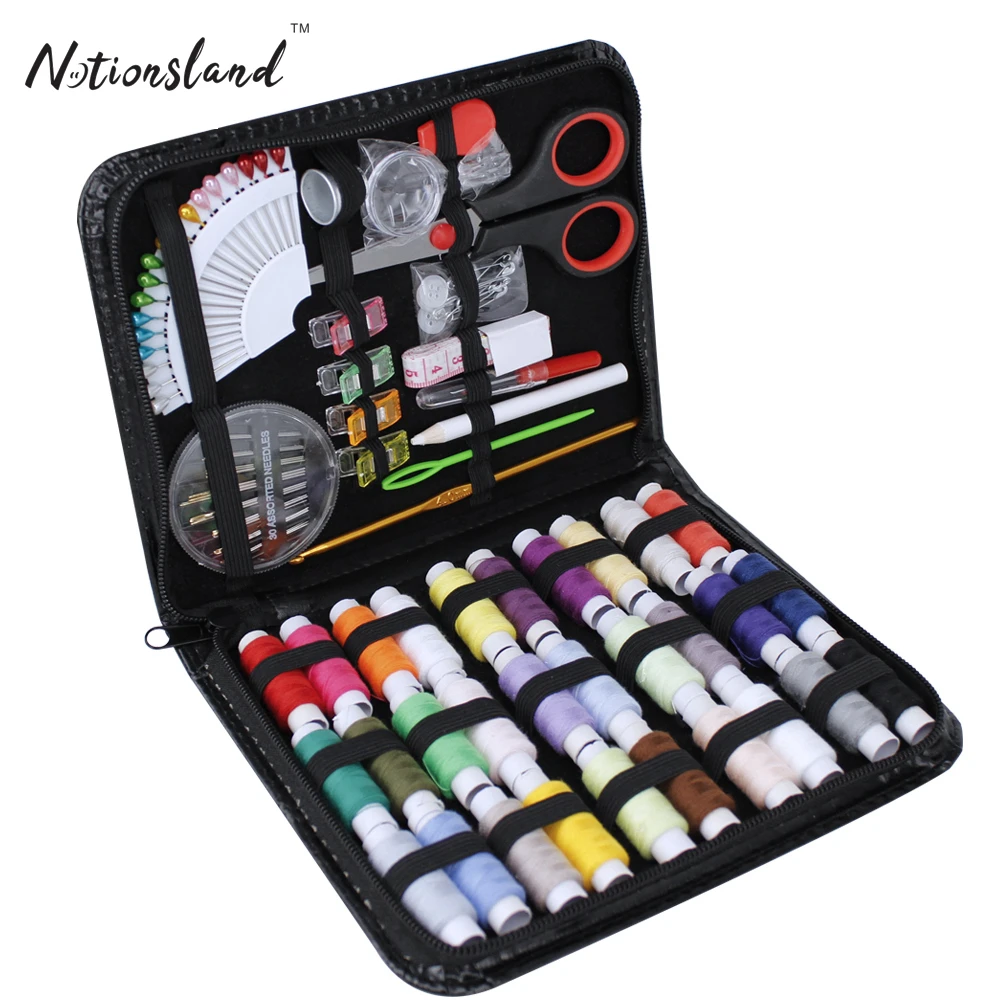 Wholesale hot selling sewing kit travel home leather sewing kit set