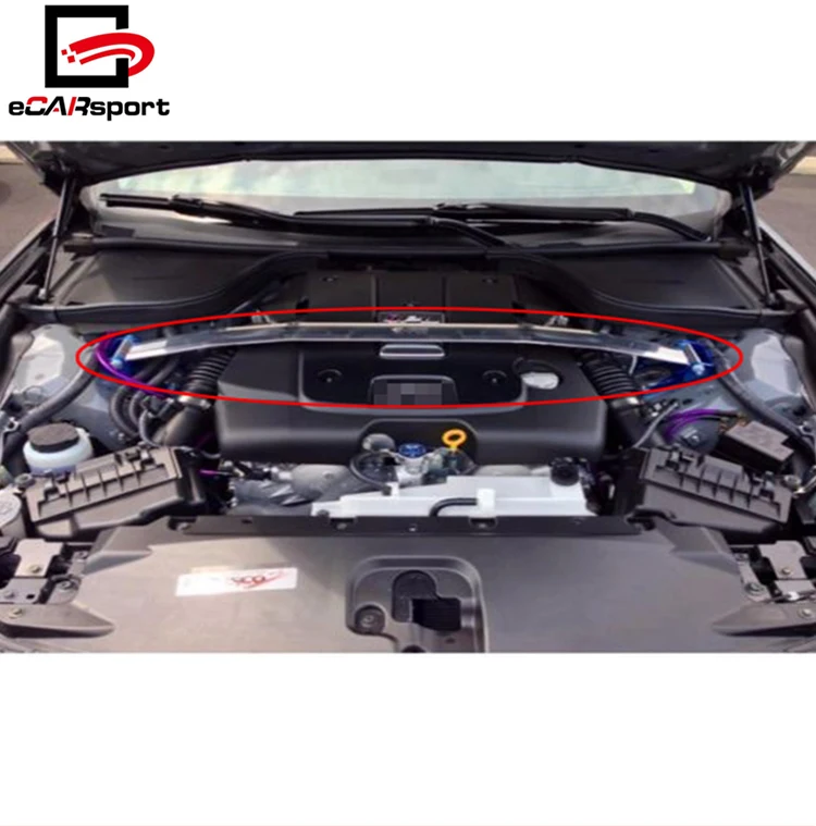 Front Strut Bar For Infiniti 2009 2013 G37 Racing Car Engine Front