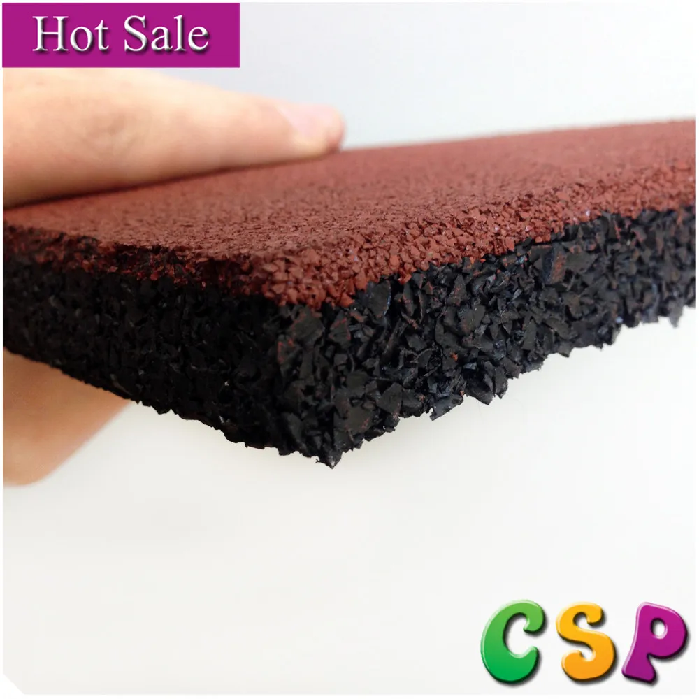 El equipo de gimnasio crossfit alfombrilla de goma para los deportes