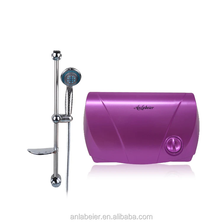Shower bathroom flash heat battery powered water heater for shower and kitchen 