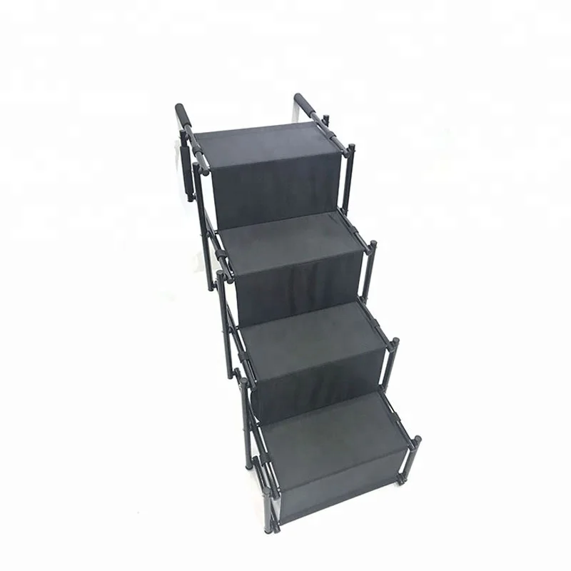 

3 4 step dog stairs pet climb stairs foldable folding dog pet ladder foldable dog stairs, Picture