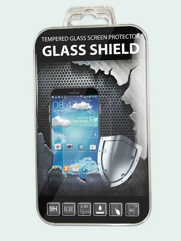 Easy Installation With Applicator 2.5d Clear Tempered Glass Screen