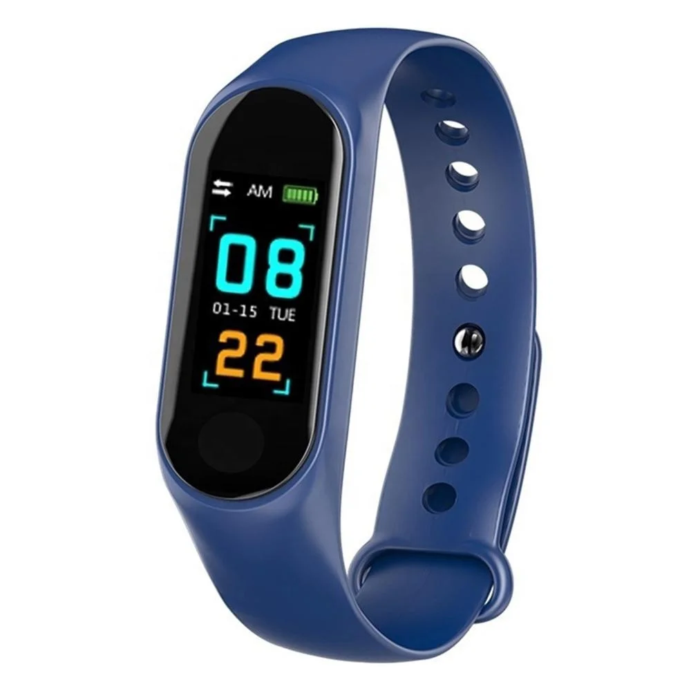 Free Shipping Smart Watch Fitness Tracker Bracelet M3 Waterproof Smart Bluetooth Sport Band