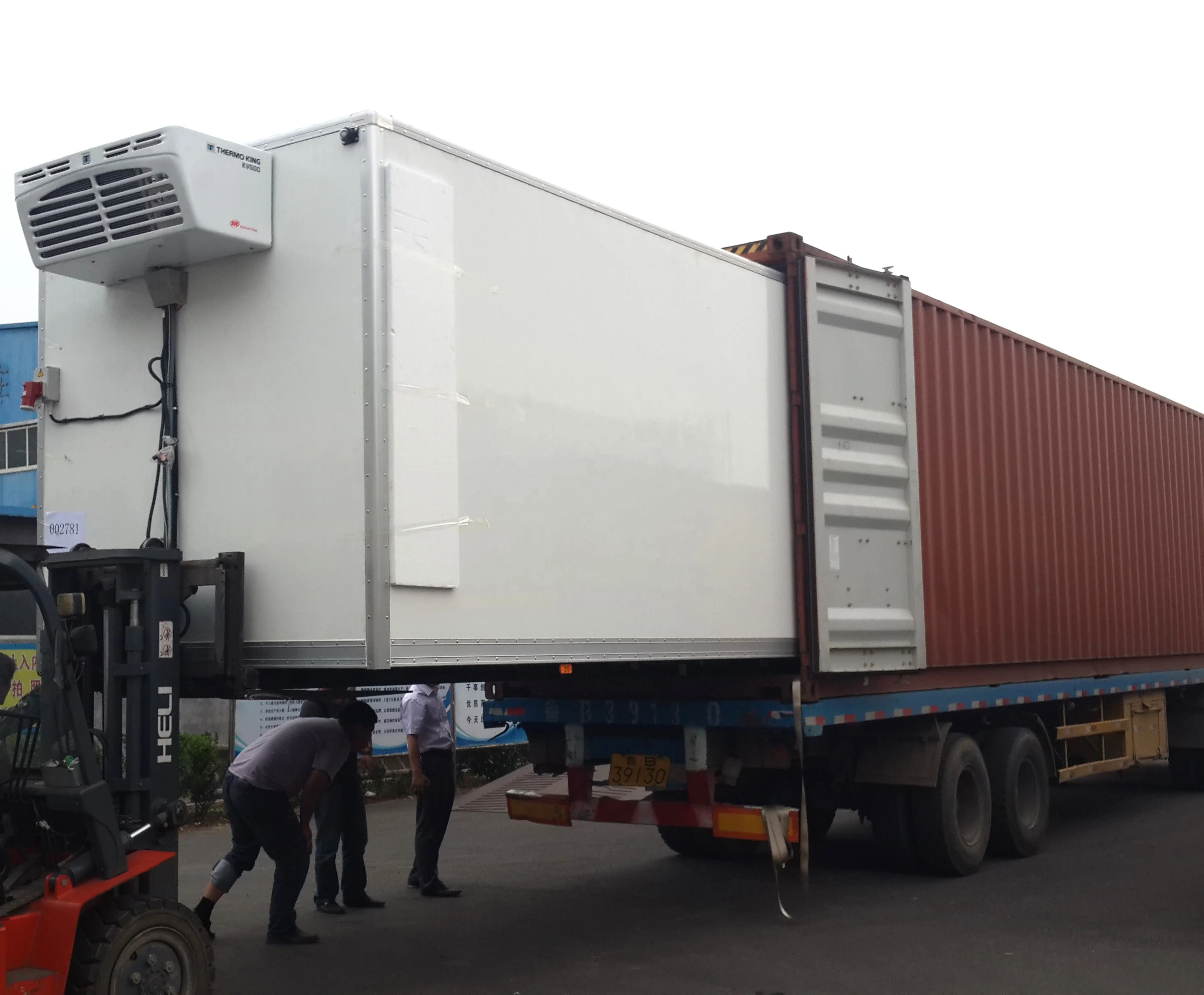 Ckd / Skd Food Refrigerated Truck Box/truck Box Body Buy Thermal Food