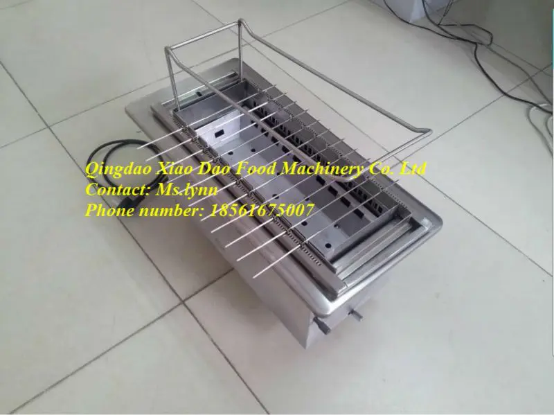 Bbq Charcoal Machine / Bbq Grill Machine / Automatic Rotary Wood