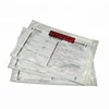 Transparent plastic packing list enclosed