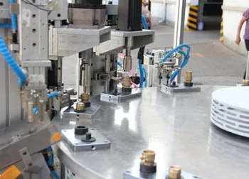 
Ball valve automatic assembly machine 