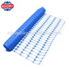 orange flexible plastic skiing field safety fence net