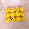 2019 Shenzhen factory promotion custom round smile face Pu stress ball