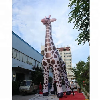 large inflatable giraffe