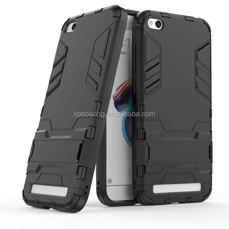 

Kickstand shockproof case cover for Xiaomi Red Mi Note 5A